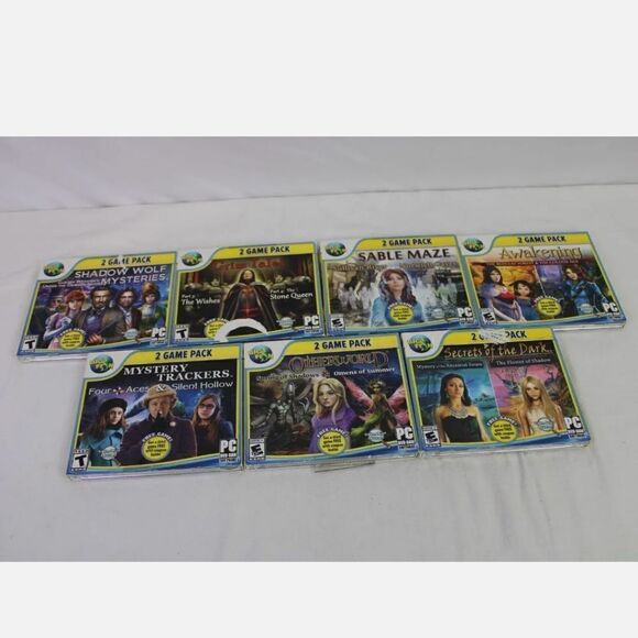 7 PC  ROMS Mysteries & Hidden Object Adventure Games• Big Fish. - Picture 1 of 12